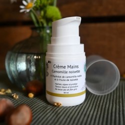 Crème pour les mains Camomille Noisettes